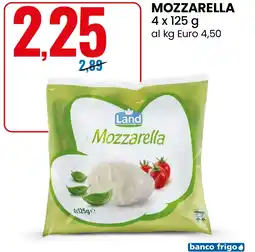 Eurospin Mozzarella Land offerta