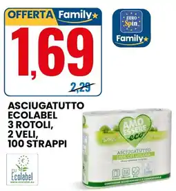 Eurospin Asciugatutto Amo Essere offerta