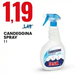 Eurospin Candeggina spray Dexal offerta