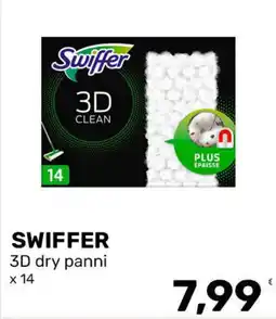 Iper Tosano Swiffer 3D dry panni offerta