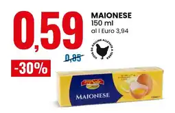 Eurospin Maionese Dei Sale offerta