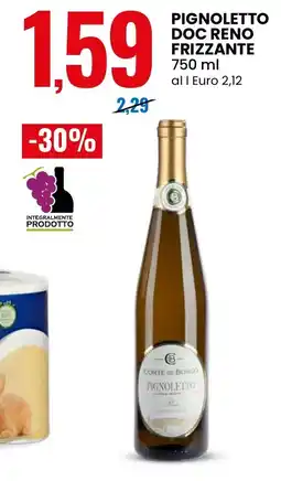 Eurospin Pignoletto DOC Reno Frizzante offerta