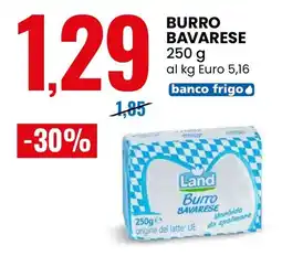 Eurospin Burro Bavarese Land offerta