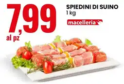 Eurospin Spiedini di suino offerta