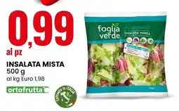 Eurospin Foglia verde insalata mista offerta