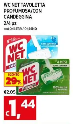C+C maxigross WC NET Tavoletta Profumosa/Con Candeggina offerta