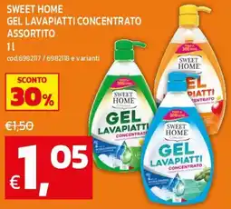 C+C maxigross Sweet Home gel lavapiatti concentrato assortito offerta