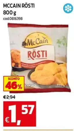 C+C maxigross McCain Rösti offerta