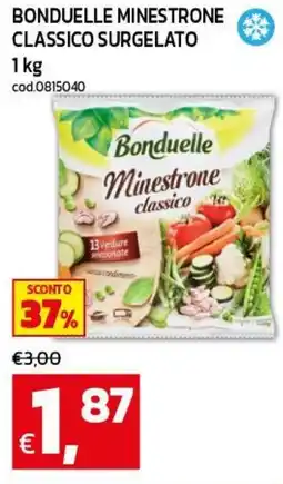 C+C maxigross Bonduelle Minestrone classico offerta