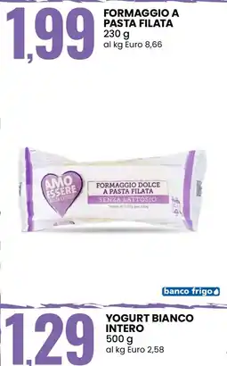 Eurospin Formaggio dolce a pasta filata senza lattosio offerta