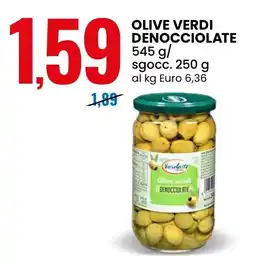 Eurospin Olive verdi Denocciolate offerta
