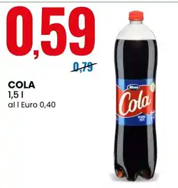 Eurospin Cola Blues offerta