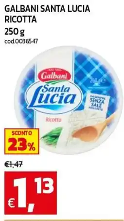 C+C maxigross Ricotta Santa Lucia offerta