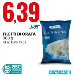 Eurospin Ondina Filetti di Orata offerta