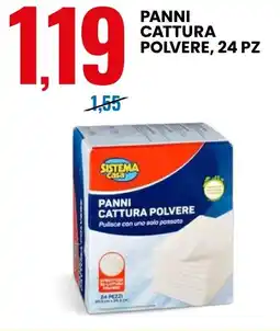 Eurospin Sistema casa Panni cattura polvere offerta