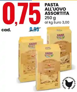 Eurospin Pasta all'uovo assortita offerta