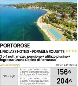 Eurospin LifeClass Hotels - Formula Roulette offerta