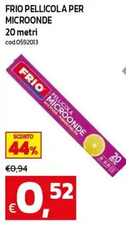 C+C maxigross Frio pellicola per microonde offerta