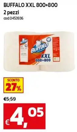 C+C maxigross Buffalo carta igienica offerta
