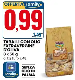 Eurospin Taralli con olio extravergine d'oliva Tre Mulini offerta