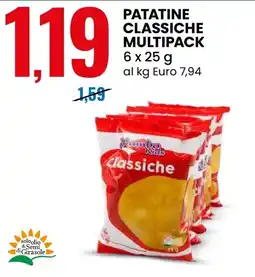 Eurospin Patatine classiche Mambo Kids offerta