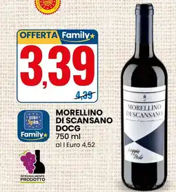 Eurospin Morellino di Scansano DOCG offerta