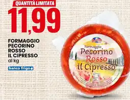 Eurospin Formaggio Pecorino Rosso il Cipresso offerta