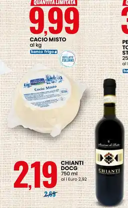 Eurospin Cacio Misto Italiani offerta