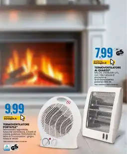 Eurospin Termoventilatore portatile offerta