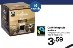 In'S Mercato Caffè in capsule arabica Serrano offerta