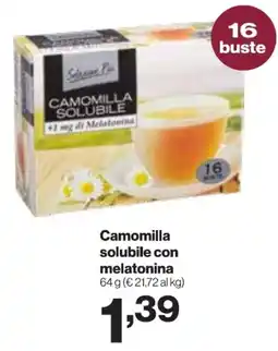 In'S Mercato Camomilla solubile con melatonina offerta