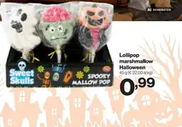 In'S Mercato Sweet Skulls Lollipop marshmallow Halloween offerta