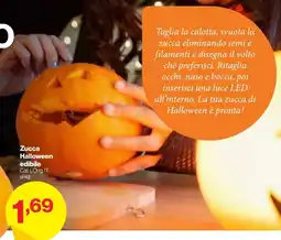 In'S Mercato Zucca Halloween edibile offerta