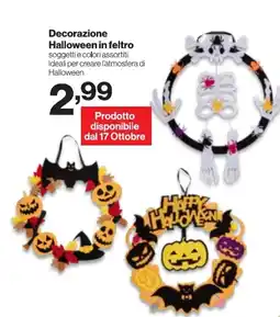 In'S Mercato Decorazione Halloween in feltro offerta