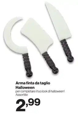 In'S Mercato Arma fintadataglio Halloween offerta