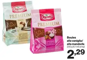 Ravelli Boules alla vaniglia/alla mandorla