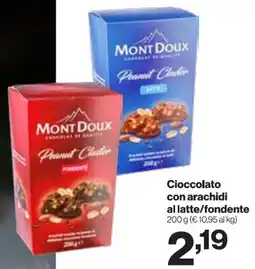 In'S Mercato Mont Doux Peanut Cluster offerta