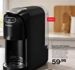 In'S Mercato Macchina caffè espresso multi capsule 4 in 1 beper offerta