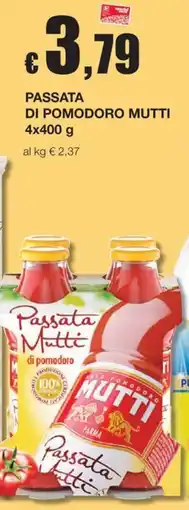 Sì con te Superstore Passata di pomodoro Mutti offerta