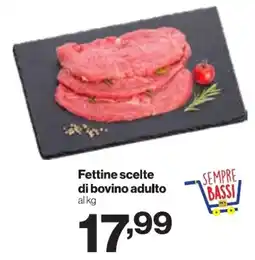 In'S Mercato Fettine scelte di bovino adulto offerta