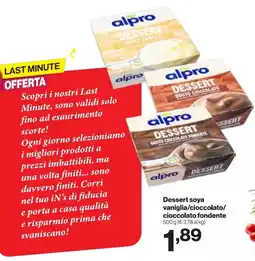 In'S Mercato Dessert soya alpro offerta