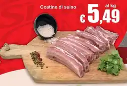Sì con te Superstore Costine di suino offerta