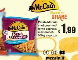 Sì con te Superstore Patate McCain chef gourmet/ forno express/ max crunch offerta