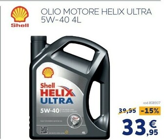 Norauto Olio motore helix ultra 5w-40 4l offerta