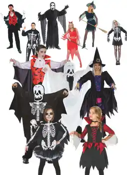 MD Discount VESTITO HALLOWEEN BAMBINI/RAGAZZI offerta