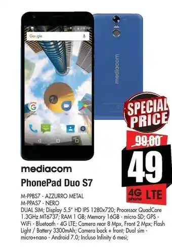 Vobis Tablet mediacom offerta