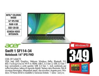 Vobis Notebook offerta