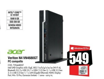 Vobis Notebook offerta