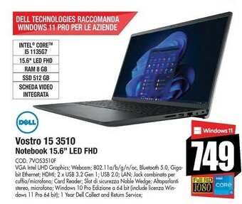 Vobis Notebook offerta