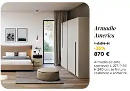 Ricci Casa Armadio America offerta